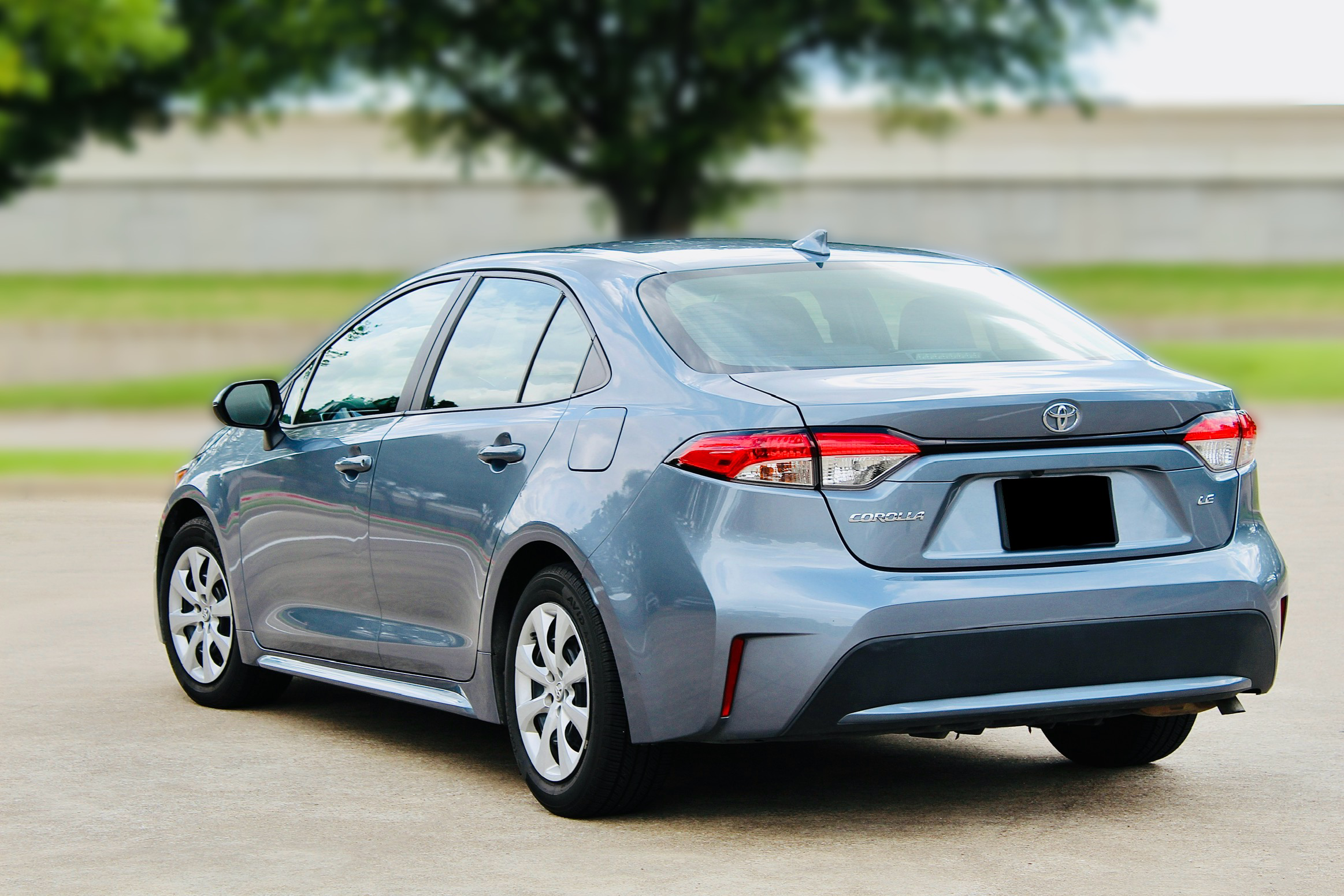 2021 Blue Toyota Corolla